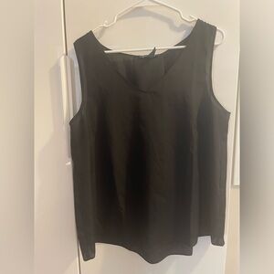 Lauren by Ralph Lauren black flowy shell 16